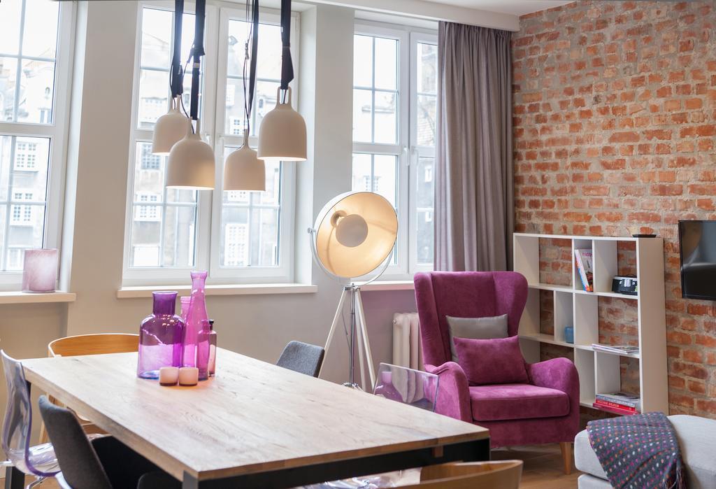 Apartament Soleil III Appartement Gdańsk Kamer foto